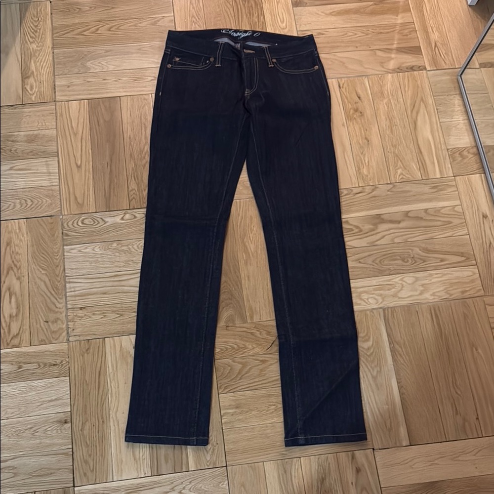 Dark Blue Denim Jeans